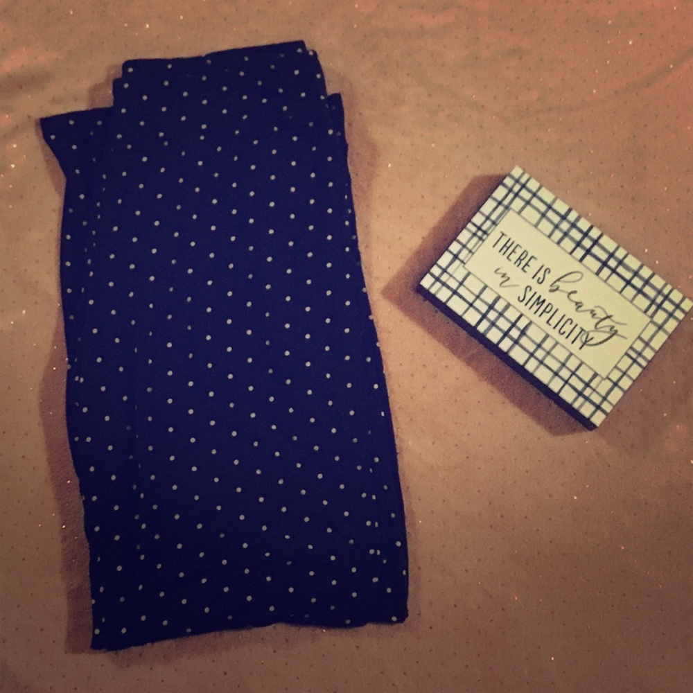 Polkadot night pants